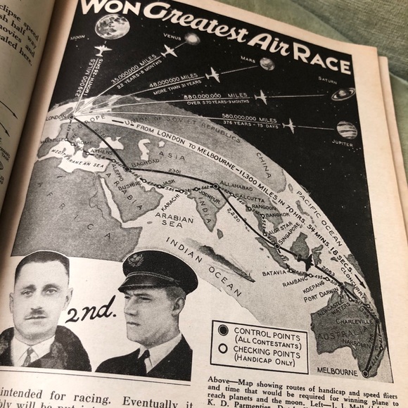 1935 Modern Mechanix Magazine Ephemera Futurism - Picture 7 of 8